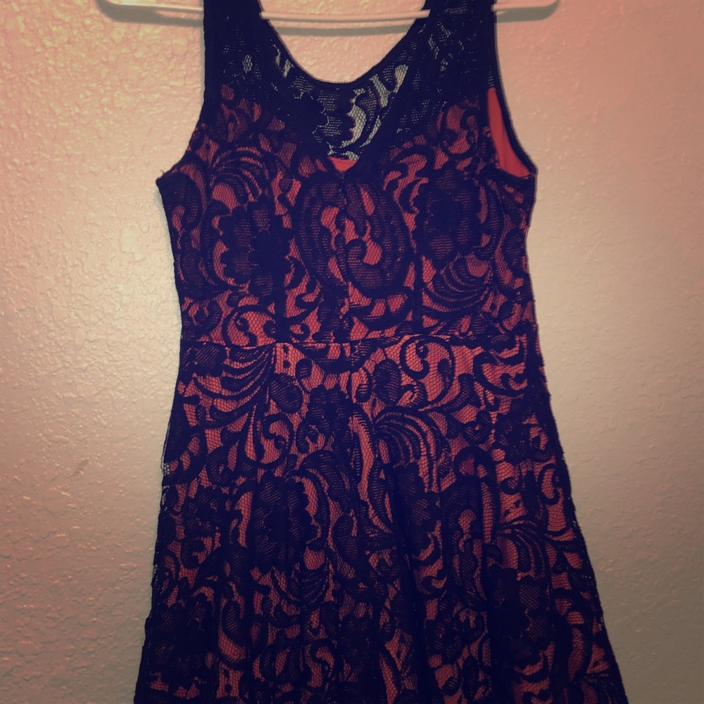 Flirty, short dress.